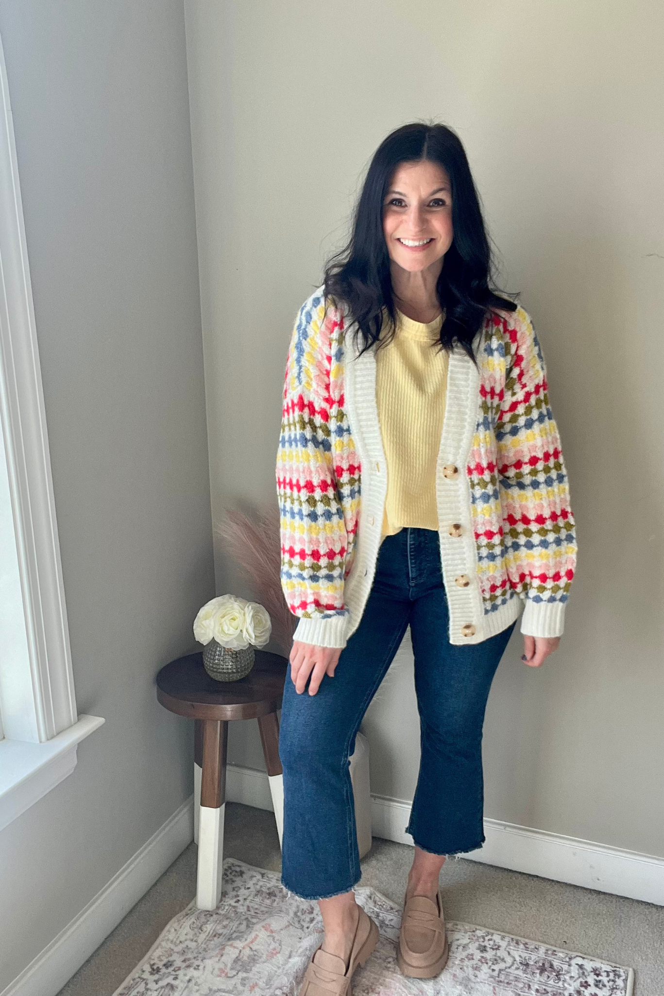 Pops of Color Cardigan