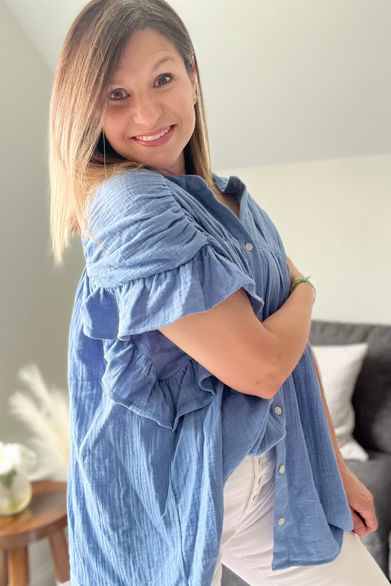 Blue Skies Top Final Sale