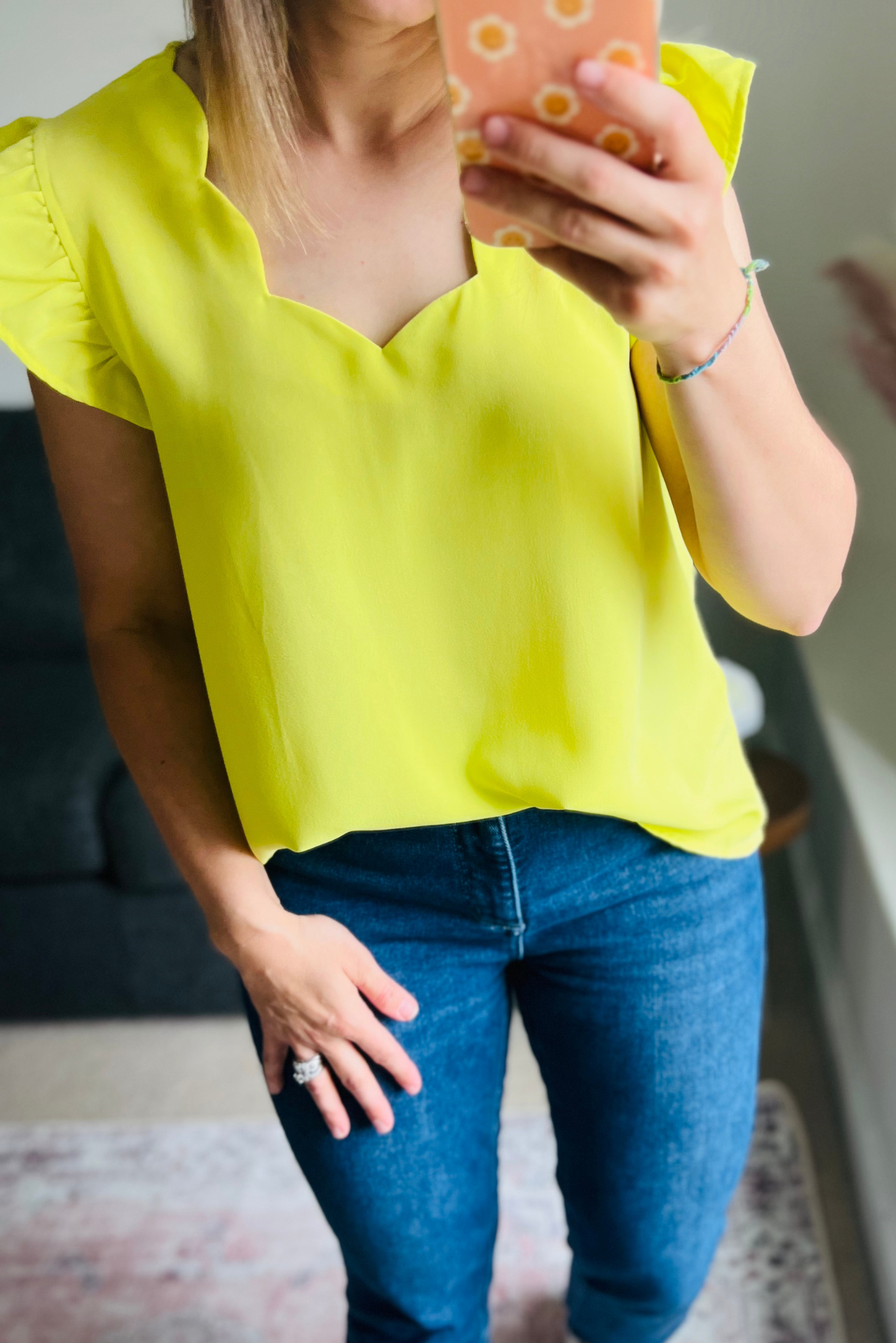 Lemon Squeezed Top | Final Sale