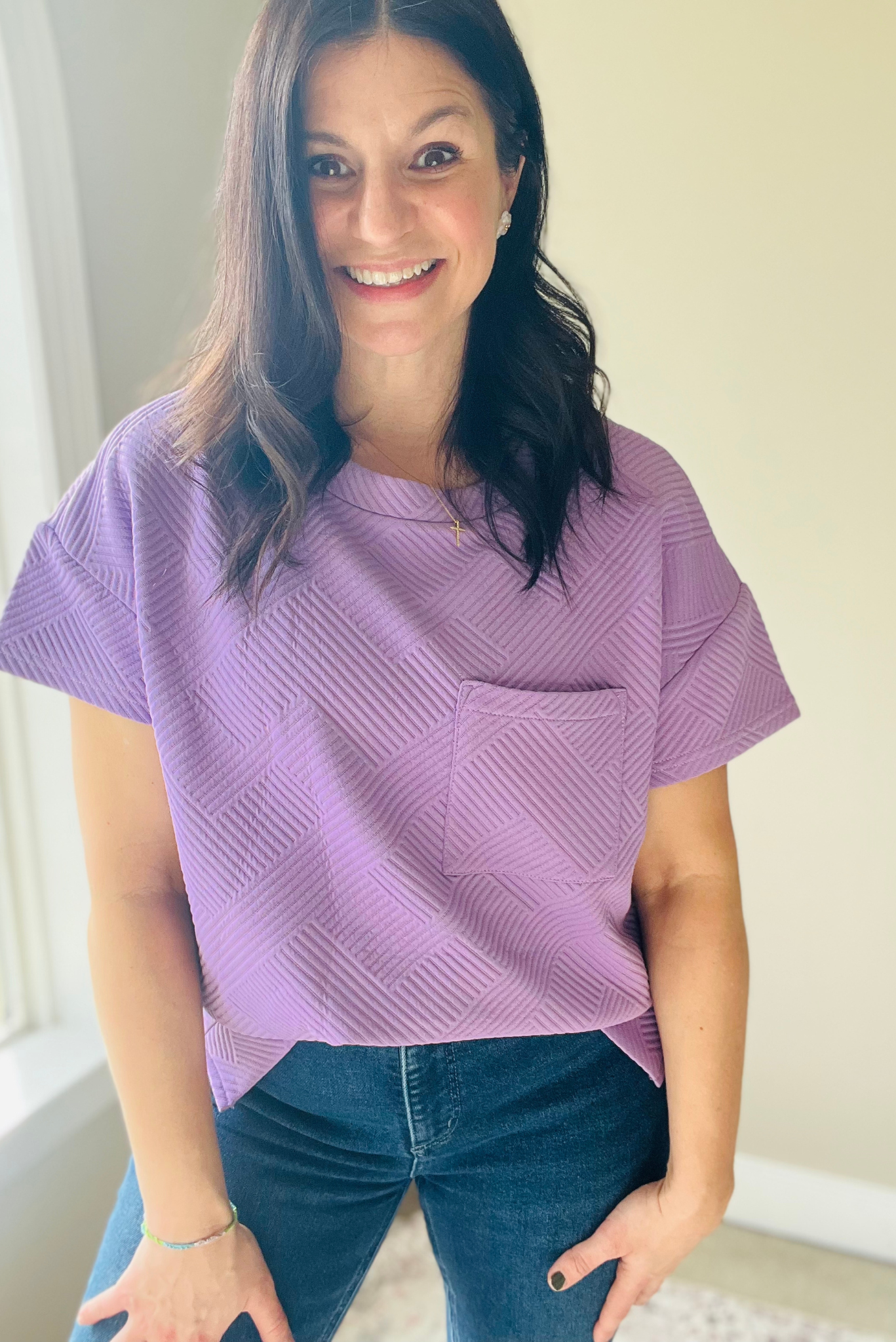 Violet Skies Top