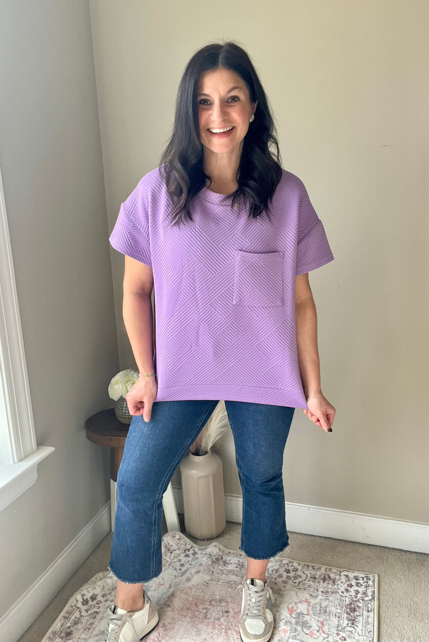 Violet Skies Top