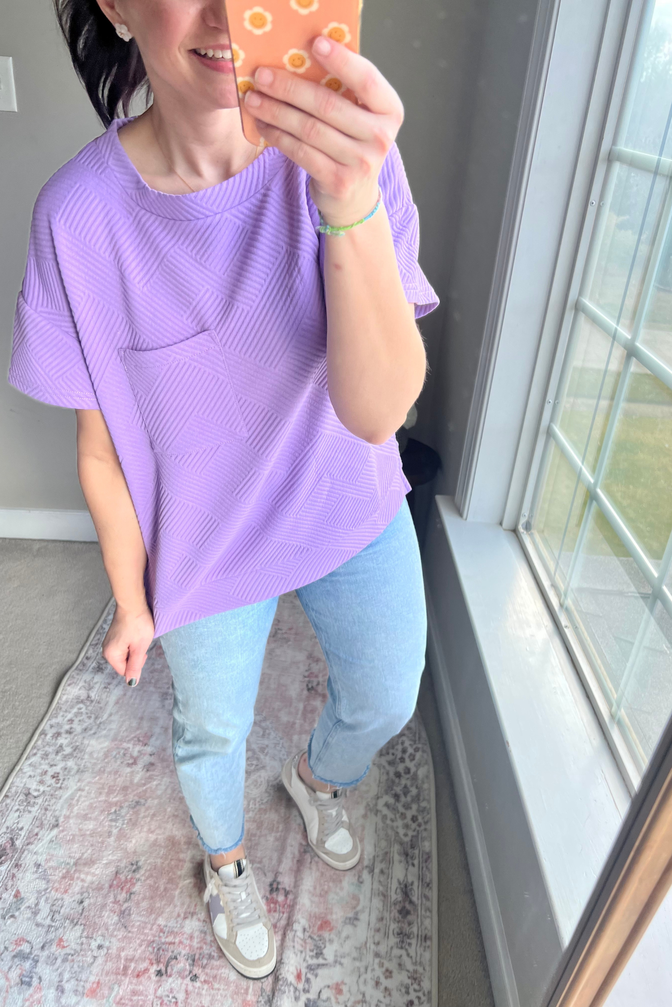 Violet Skies Top