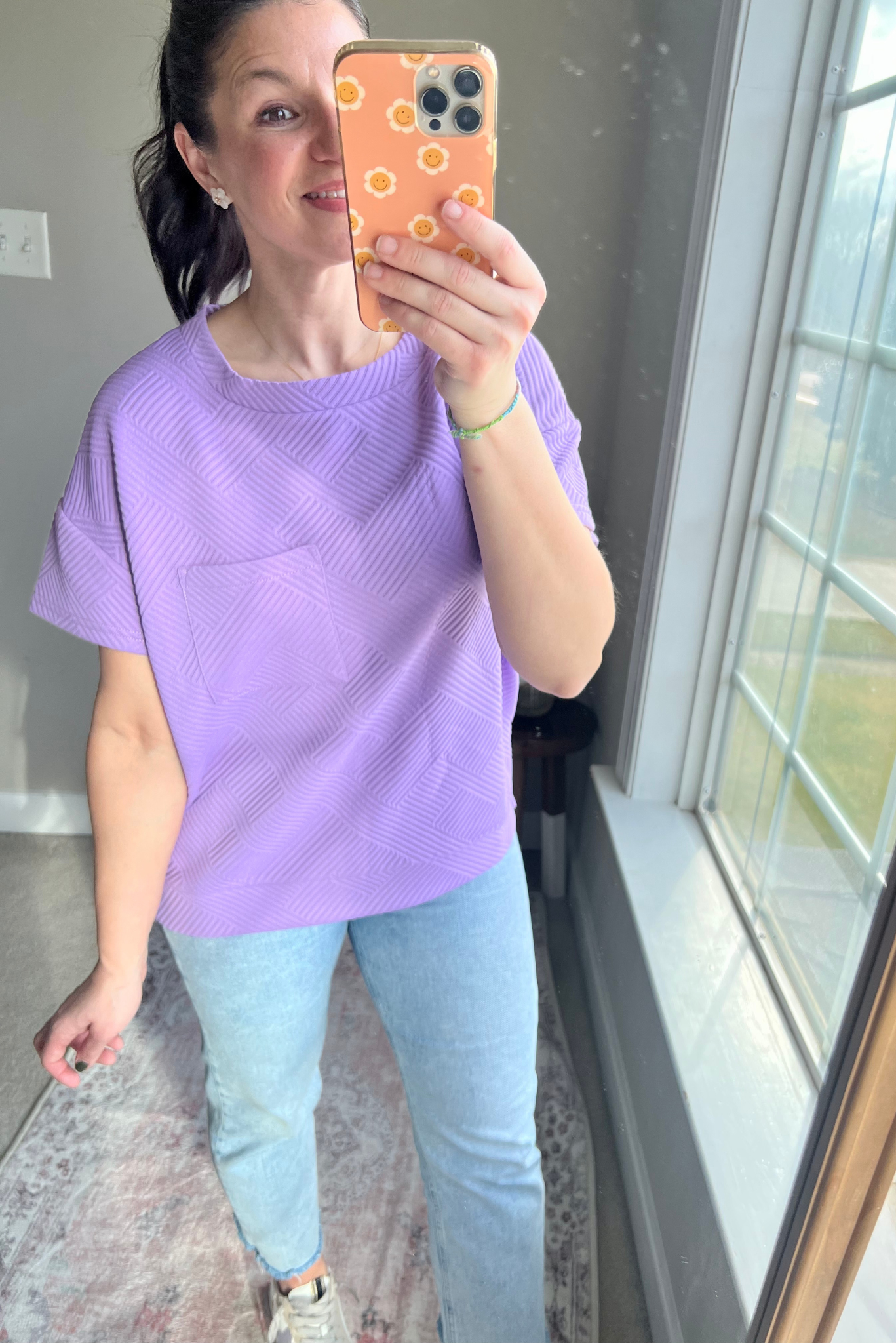 Violet Skies Top