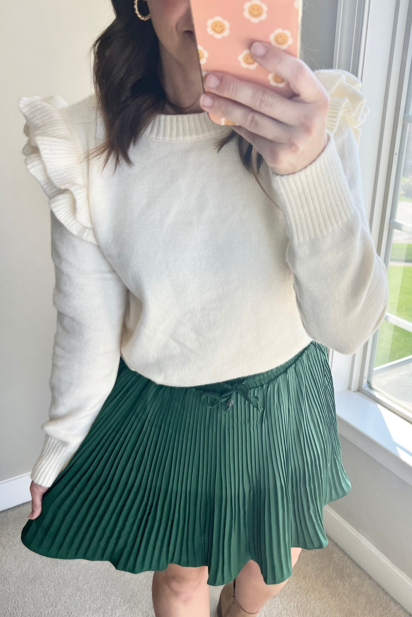 Pleats To Meet You Skirt