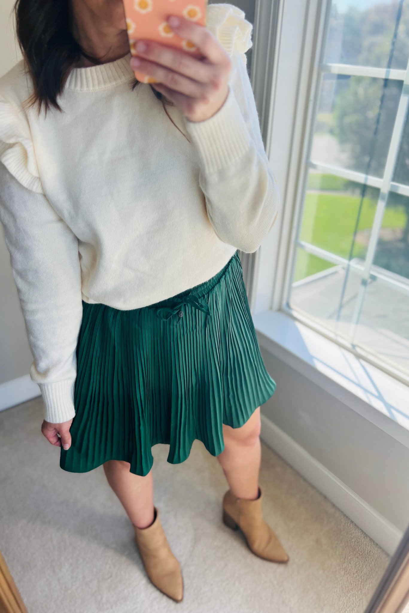 Pleats To Meet You Skirt
