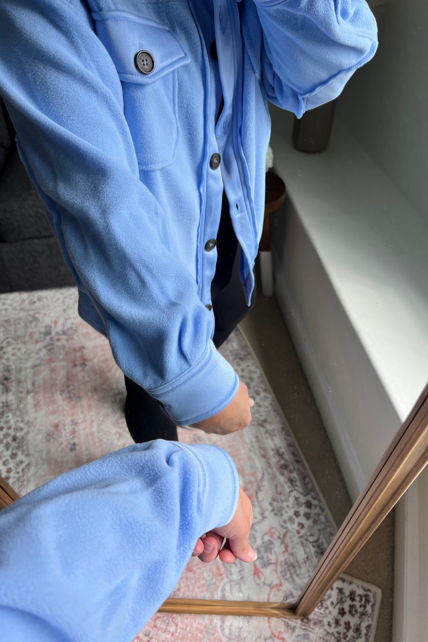 Fleece Fleece Baby Shacket | Final Sale