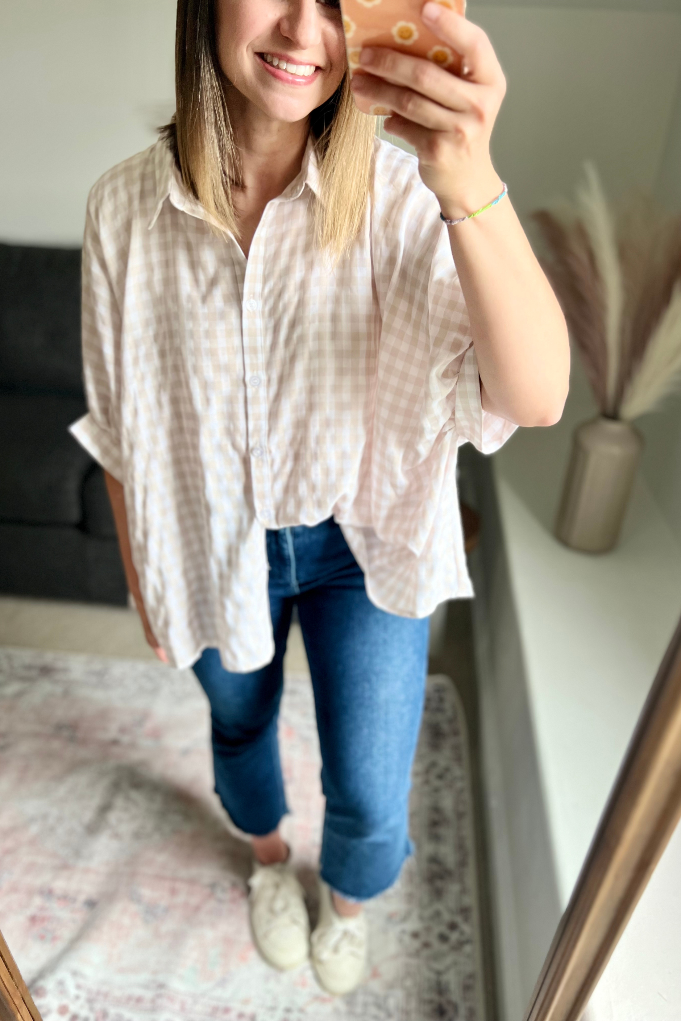 Checked Out Top
