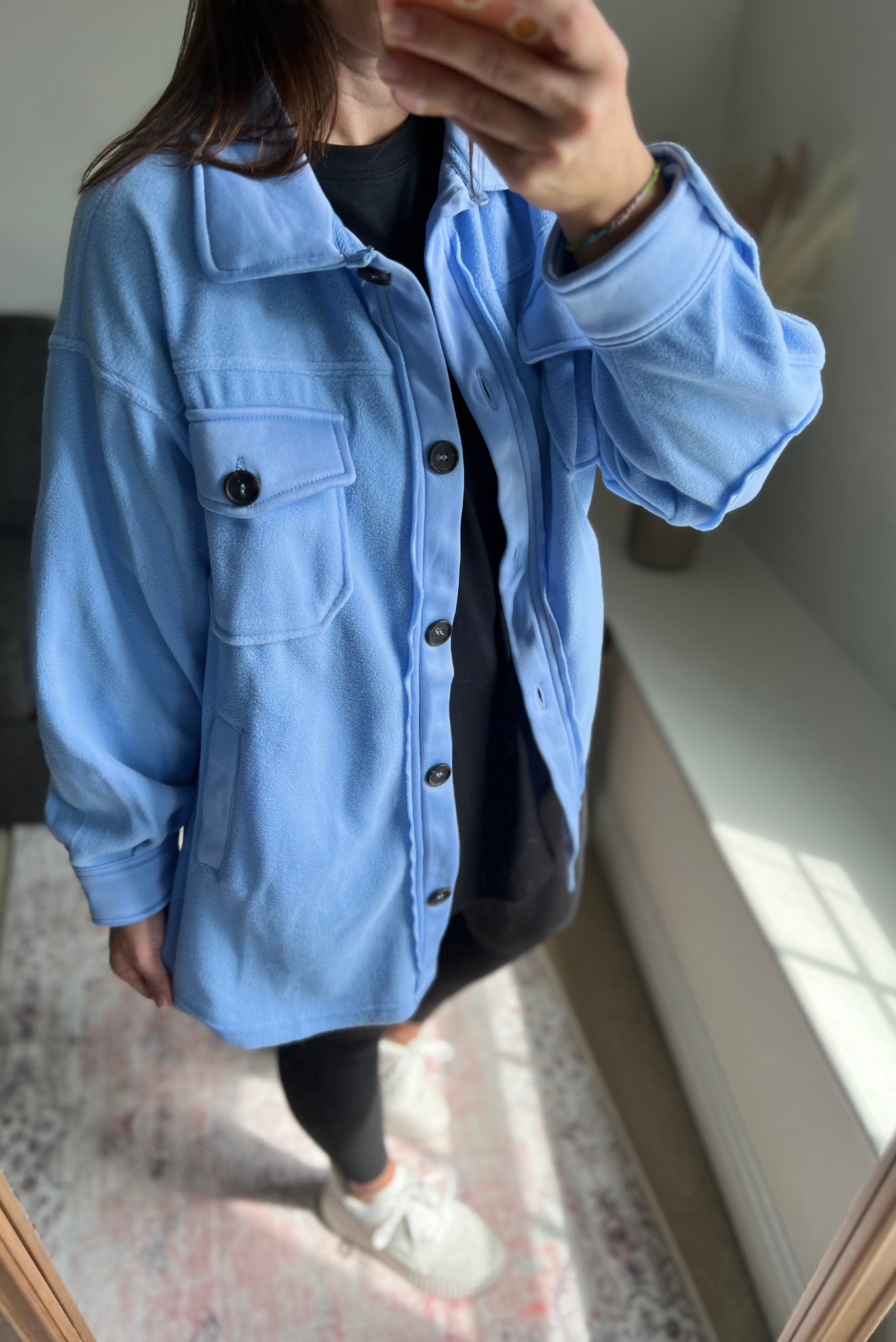 Fleece Fleece Baby Shacket | Final Sale