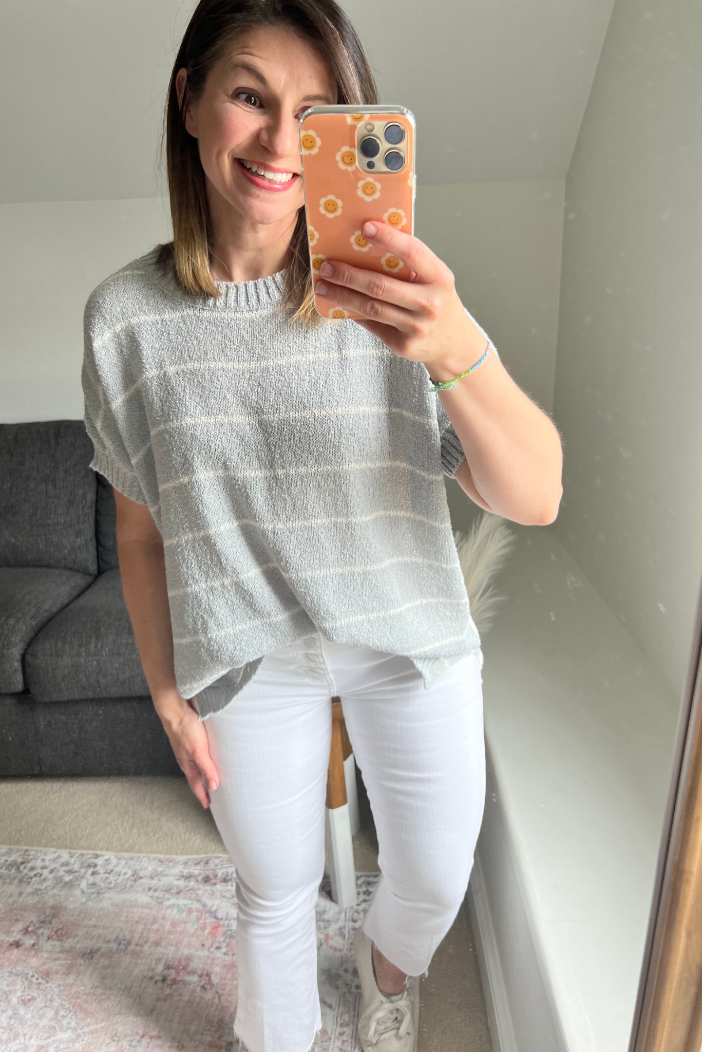 All Striped Out Top | Final Sale