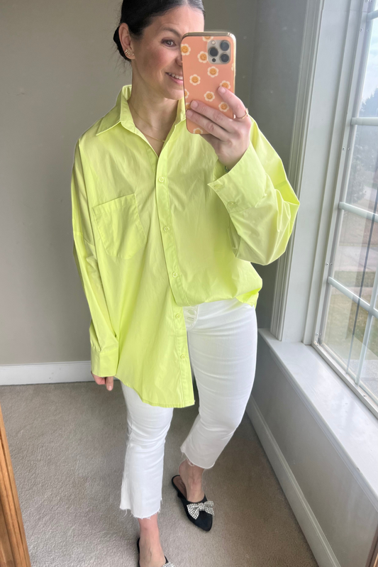 Sunny Lime Top