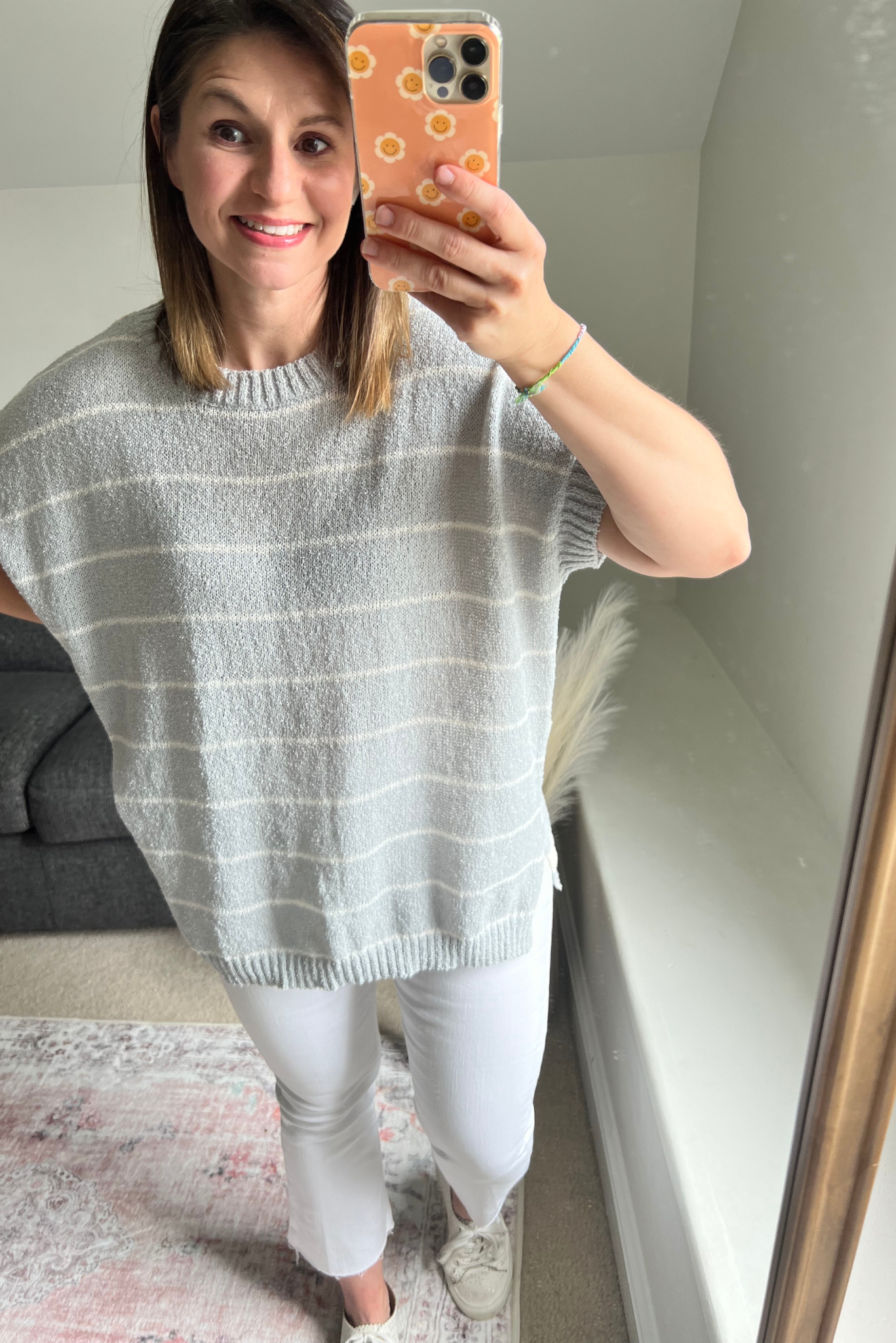 All Striped Out Top | Final Sale