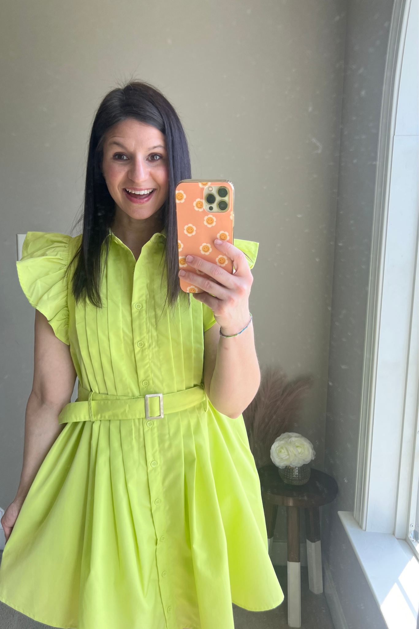 Belted Mini Dress | Final Sale