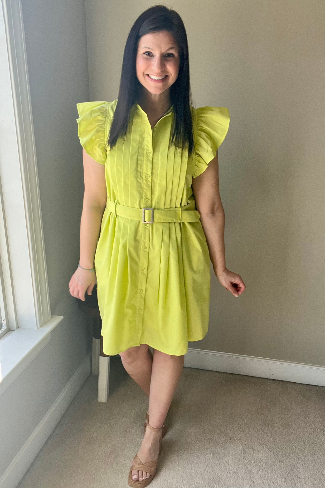 Belted Mini Dress | Final Sale
