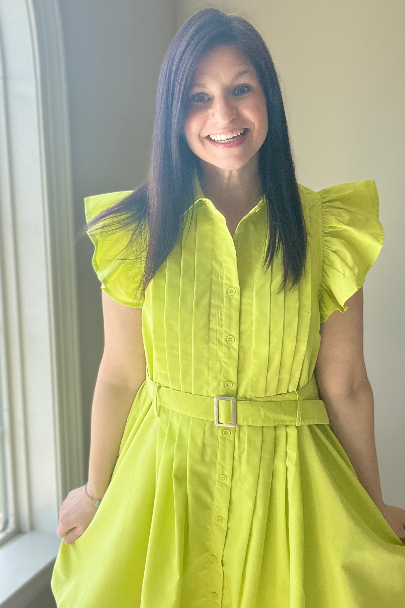 Belted Mini Dress | Final Sale