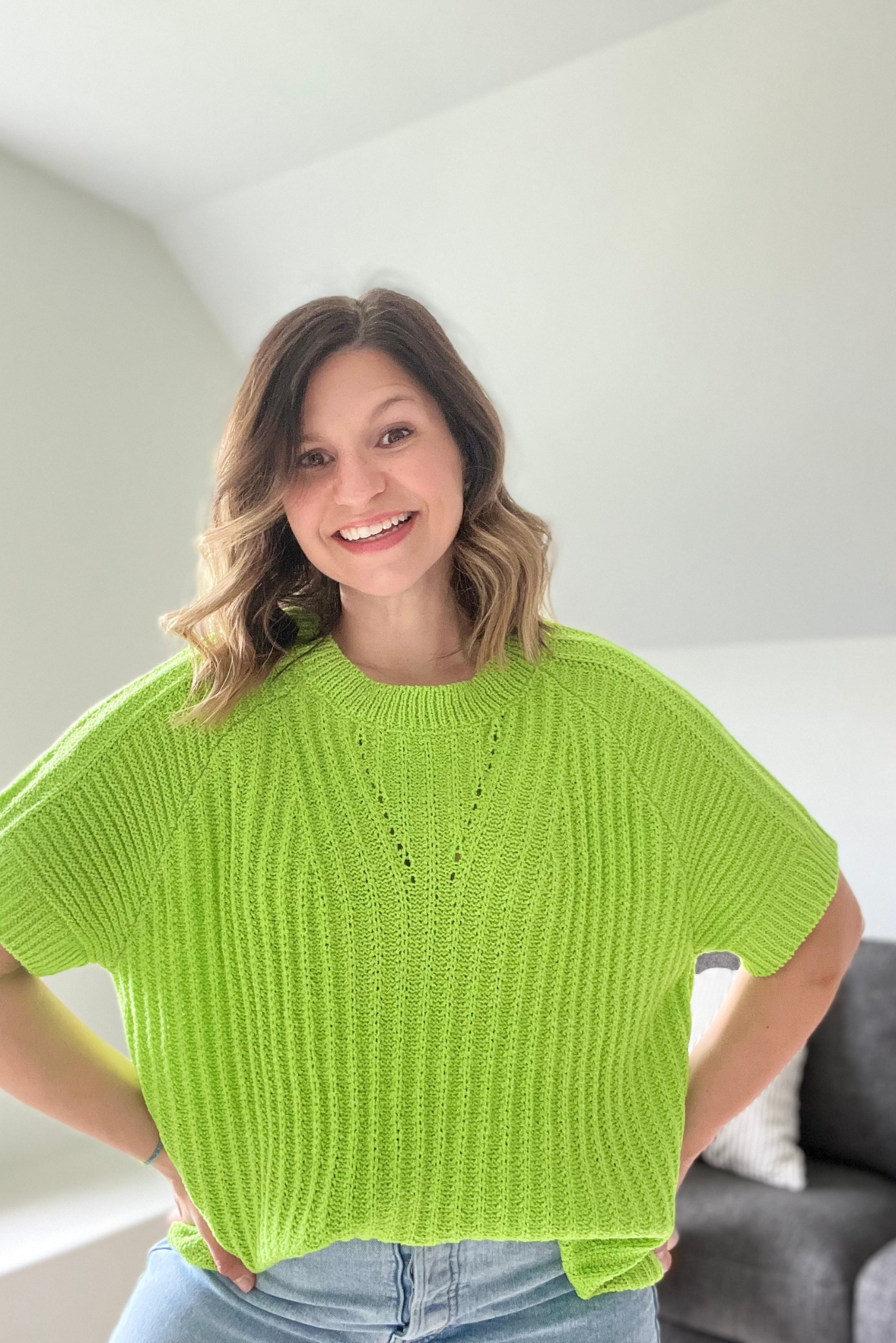 Lime My Way Top Final Sale
