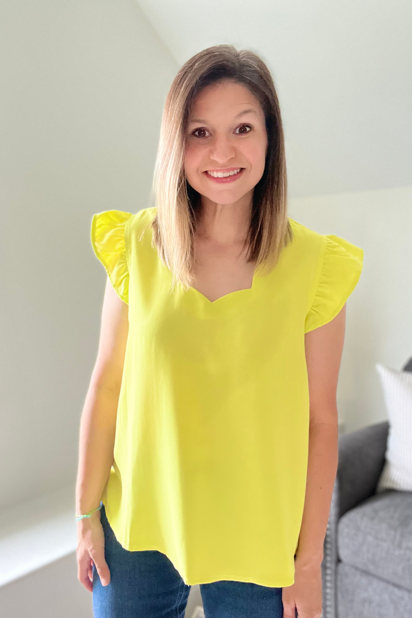 Lemon Squeezed Top | Final Sale