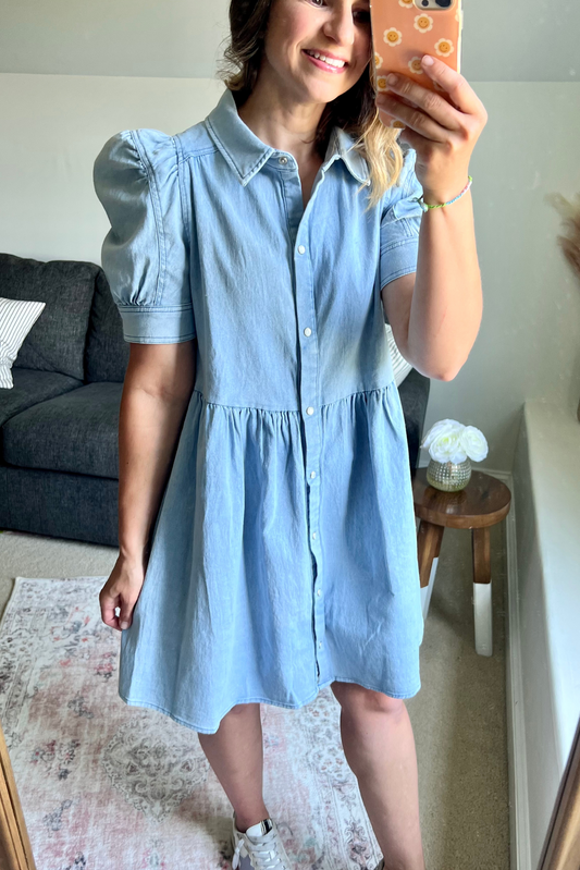 Daisy Denim Dress